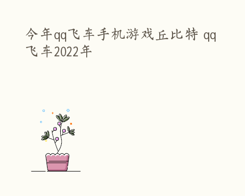 今年qq飞车手机游戏丘比特 qq飞车2022年