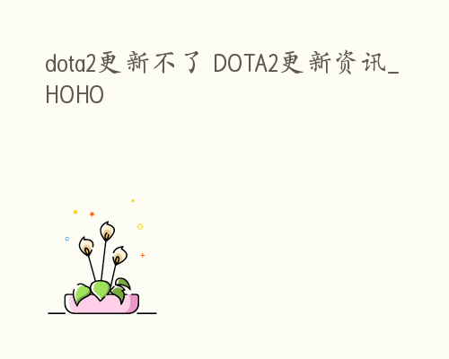 dota2更新不了 DOTA2更新资讯_HOHO